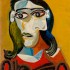 Пабло Пикассо «Темноволосая девушка (Дора Маар)»