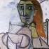 Пабло Пикассо «Женщина, сидящая в кресле» 1941 г. Холст, масло.