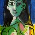 Пабло Пикассо «Молодая женщина (Портрет Жаклин)»