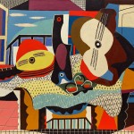 Пабло Пикассо «Мандолина и гитара»