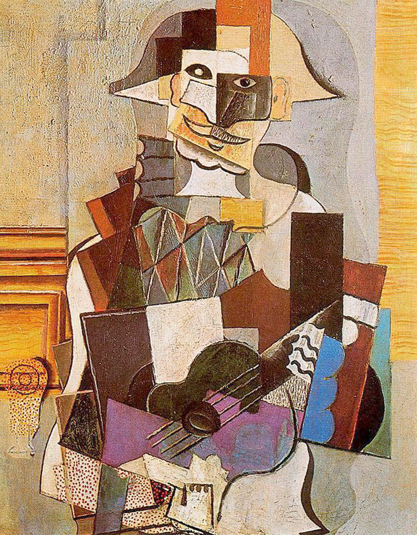 Пабло Пикассо «Арлекин» 1918 г. 