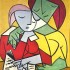 Пабло Пикассо «Две читающие девушки»