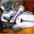 Пабло Пикассо «Лежащая обнаженная» 1964 г.
