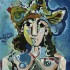 Пабло Пикассо «Обнаженная в шляпе, бюст»