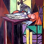 Пабло Пикассо «Читающая женщина»