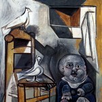 Пабло Пикассо «Ребенок с голубями»