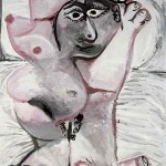 Пабло Пикассо «Лежащая обнаженная» 1967 г. 