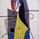 Пабло Пикассо «Женщина в кресле» 1927 г.