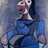 Пабло Пикассо «Женщина в голубом»
