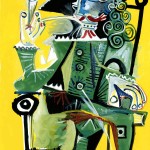 Пабло Пикассо «Мушкетер с трубкой»