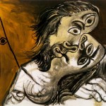 Пабло Пикассо «Поцелуй» 1969 г.