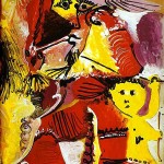 Пабло Пикассо «Фигура Рембрандта и Эрос»