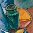 Пабло Пикассо «Кувшин, пиала и лимон»