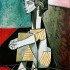 Пабло Пикассо «Жаклин со скрещенными руками»