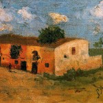 Пабло Пикассо «Дом в поле»