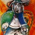 Пабло Пикассо «Сидящий старик»