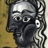 Пабло Пикассо «Голова женщины в профиль (Жаклин)»