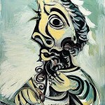 Пабло Пикассо «Бюст пишущего мужчины»