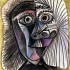 Пабло Пикассо «Голова» 1972 г.