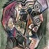 Пабло Пикассо «Автопортрет, 28 июня 1972»