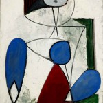 Пабло Пикассо «Женщина в кресле» 1947 г. 
