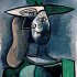 Пабло Пикассо «Портрет женщины в зеленой шляпе»