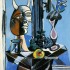Пабло Пикассо «Бюст Минотавра перед окном»