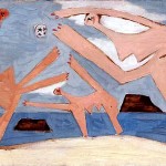 Пабло Пикассо «Купальщицы играющие в мяч»