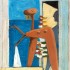 Пабло Пикассо «Купальщица и кабинка»