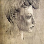 Пабло Пикассо «Профиль женщины»
