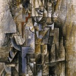 Пабло Пикассо «Человек со скрипкой»