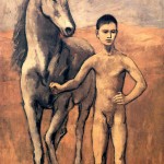 Пабло Пикассо «Мальчик, ведущий лошадь» 