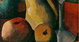 Пабло Пикассо «Бокал и фрукты»
