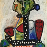 Пабло Пикассо «Женщина с шиньоном в кресле»