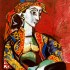 Пабло Пикассо «Жаклин в турецком костюме»