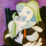 Пабло Пикассо «Мать и дитя (Мария-Тереза и Майя)»