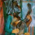 Пабло Пикассо «Женщина с мандолиной»