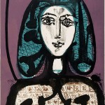 Пабло Пикассо «Женщина с сеткой для волос»