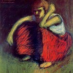Пабло Пикассо «Красная юбка»