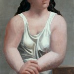 Пабло Пикассо «Сидящая женщина (Женщина в рубашке)»