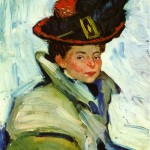 Пабло Пикассо «Женщина в шляпе с пером»