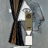 Пабло Пикассо «Голова женщины» 1957 г.