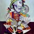 Пабло Пикассо «Майя, дочь Пикассо, с куклой»