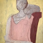 Пабло Пикассо «Женщина в розовом»