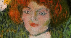 Пабло Пикассо «Голова юной женщины»