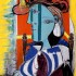 Пабло Пикассо «Женщина, сидящая со скрещенными руками»