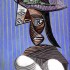 Пабло Пикассо «Женщина в разорванной шляпе»