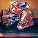 Пабло Пикассо «Три бараньих головы»