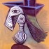 Пабло Пикассо «Женщина в синей шляпе»