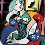 Пабло Пикассо «Женщина с книгой»